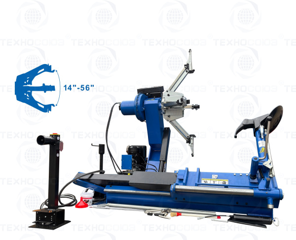 Грузовой шиномонтажный станок до 56" с расширителями